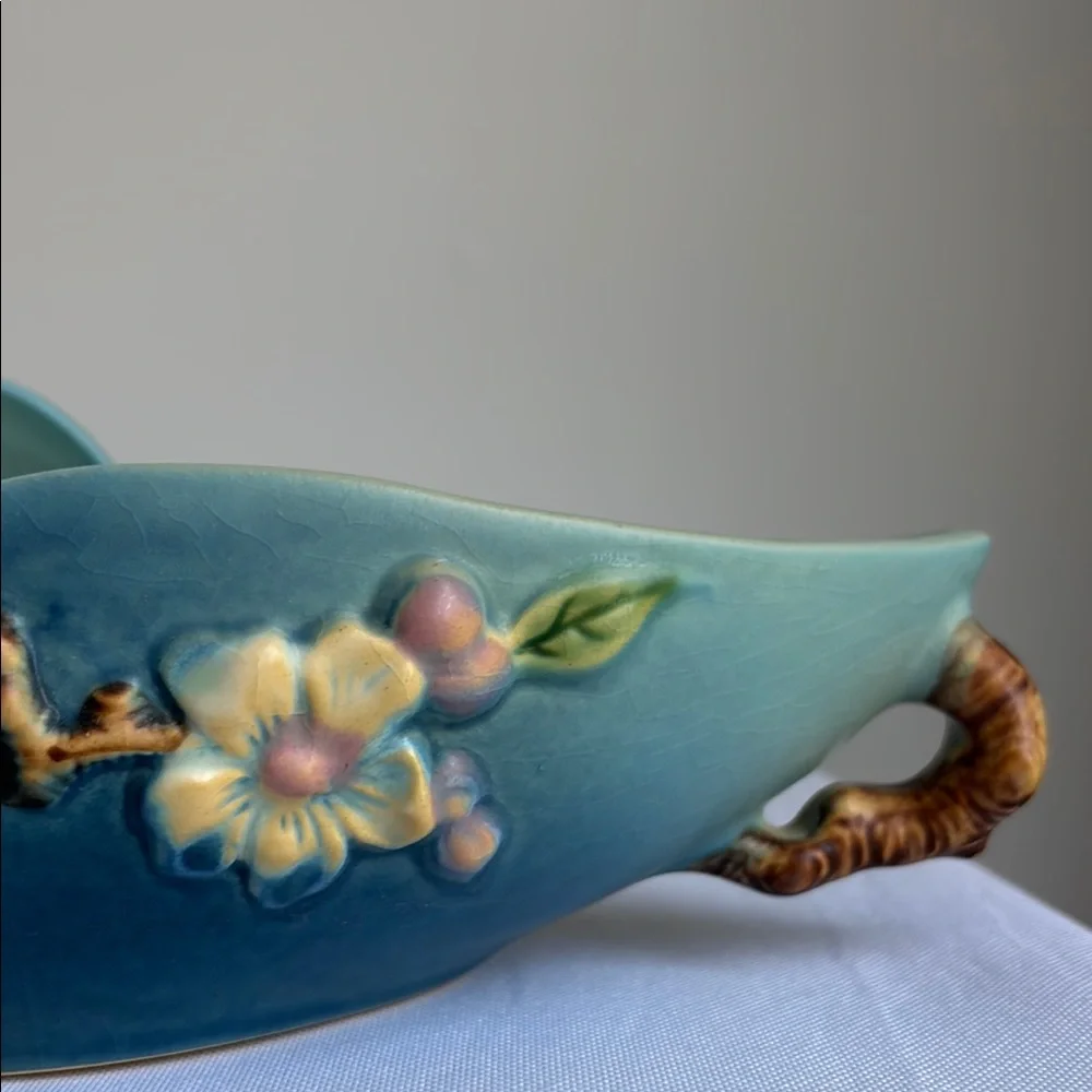 Blue Apple Blossom Bowl - Picture 8 of 12